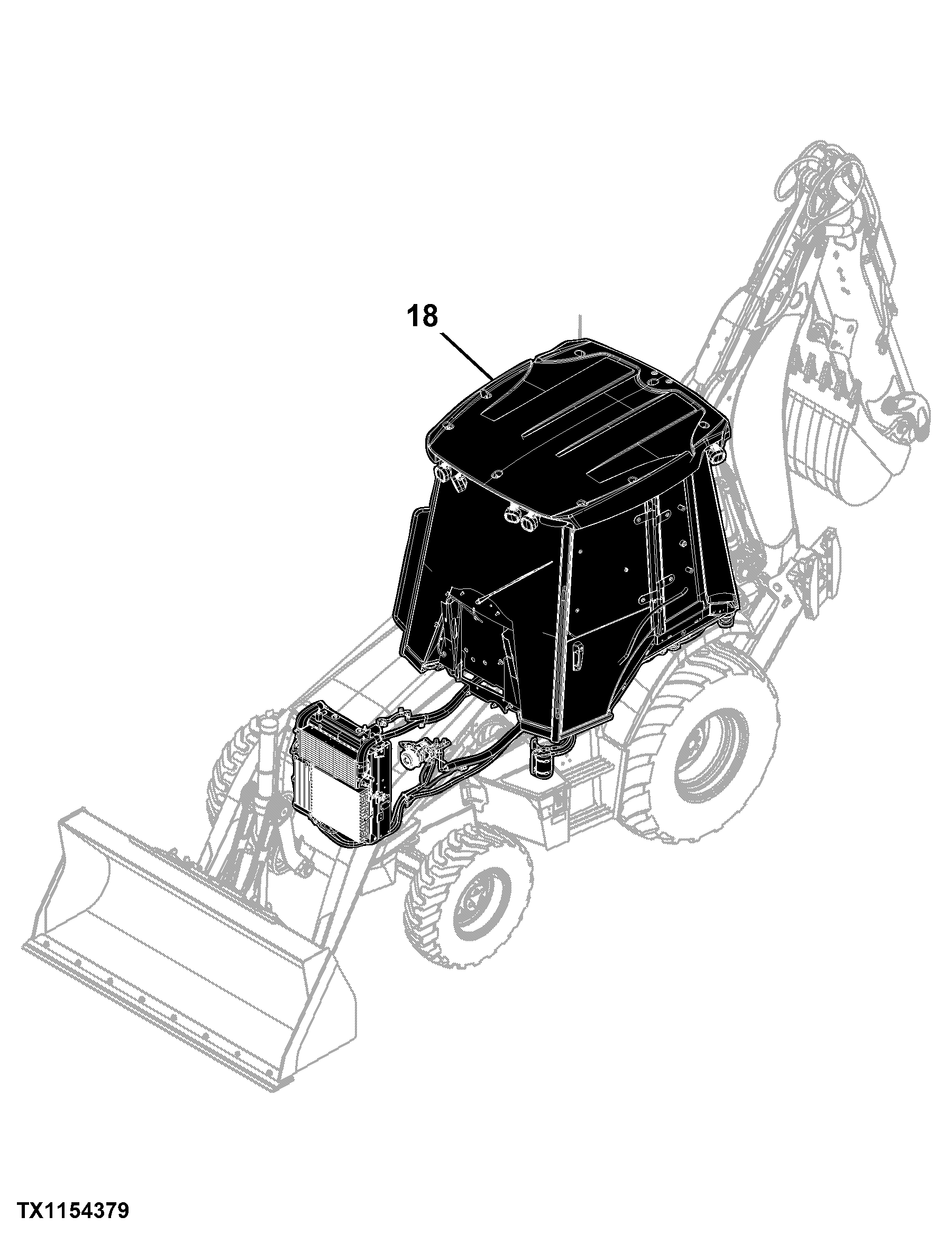 410K TC (TMC) Backhoe Loader (Engine 4045HT063, 4045HT073)(PIN: 1T0410TK_ _E219607 - E268557)
