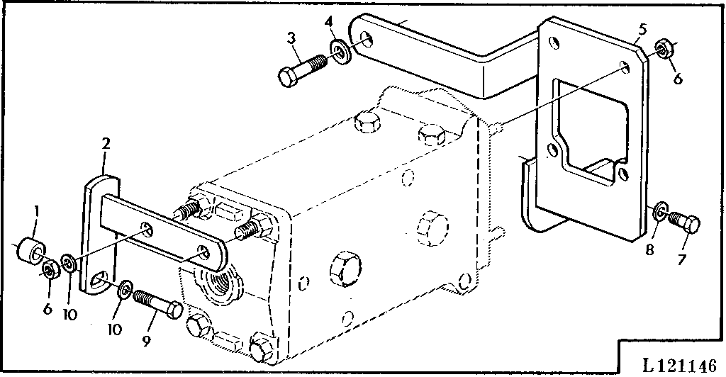 BRACKET FOR SELECTIVE CONTROL VALVES (POPPET TYPE) SG2 CAB
