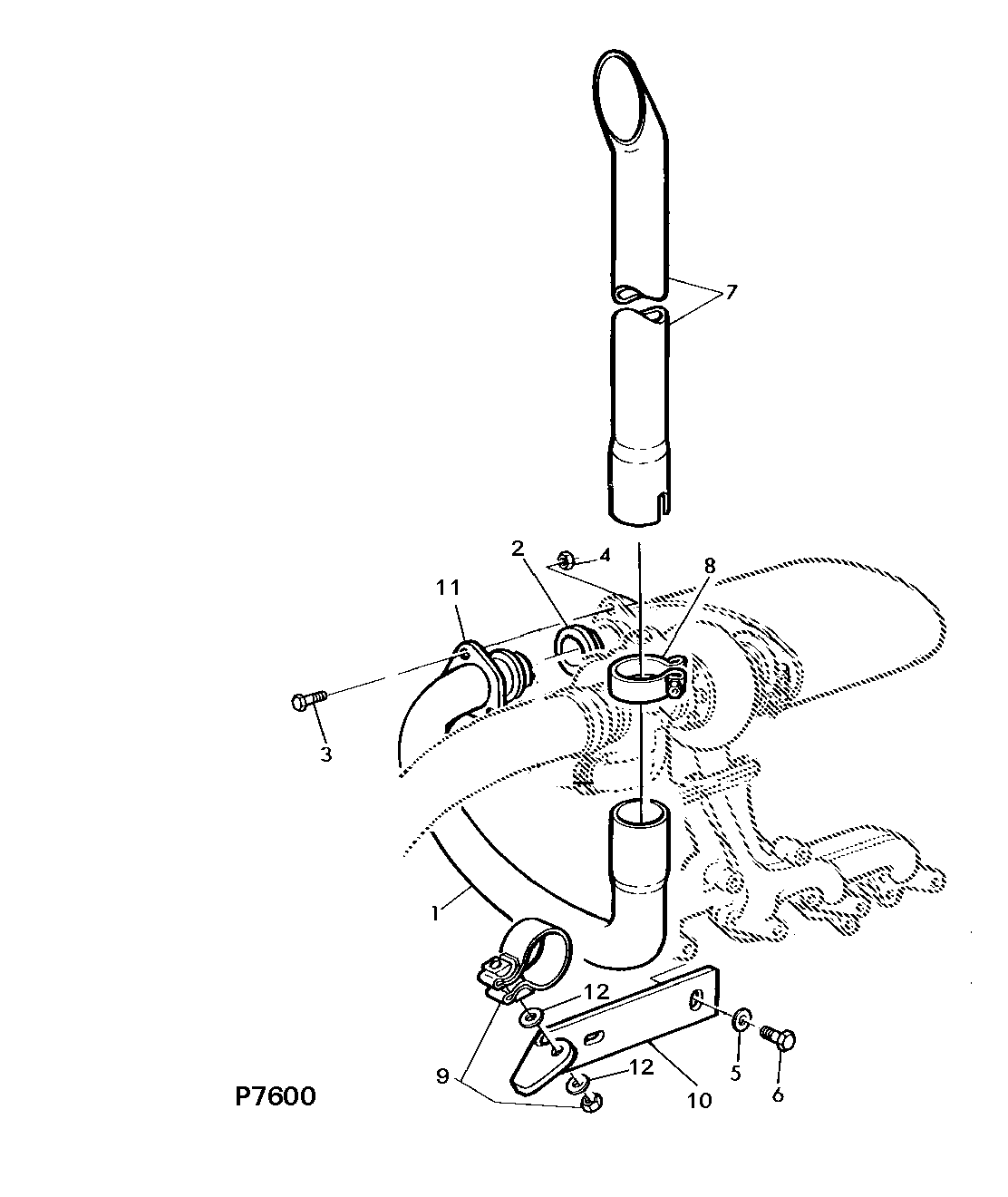 Exhaust System (Vertical Stack, Left Hand Side)