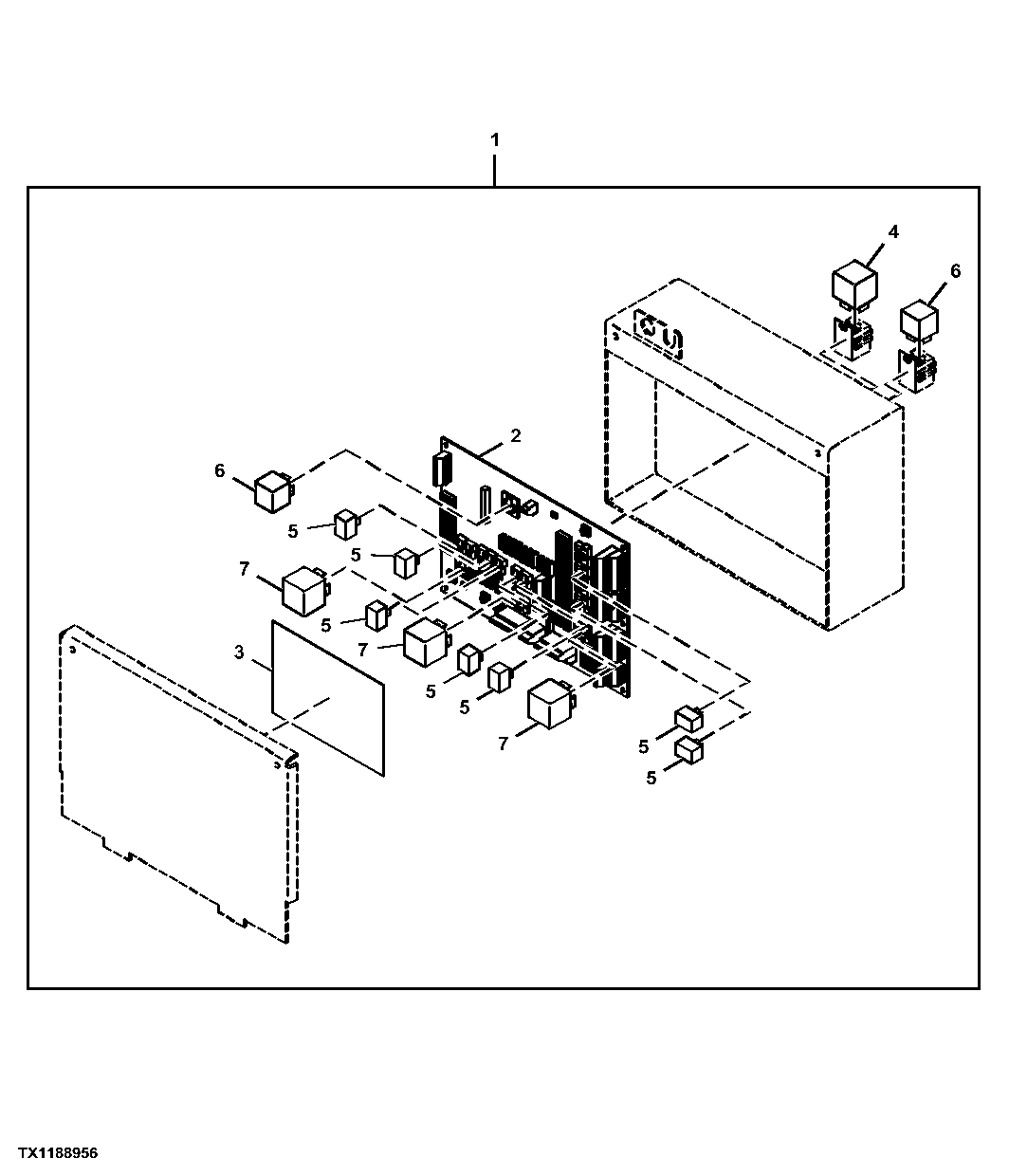 Load Center Circuit Board (009280 - 010340)