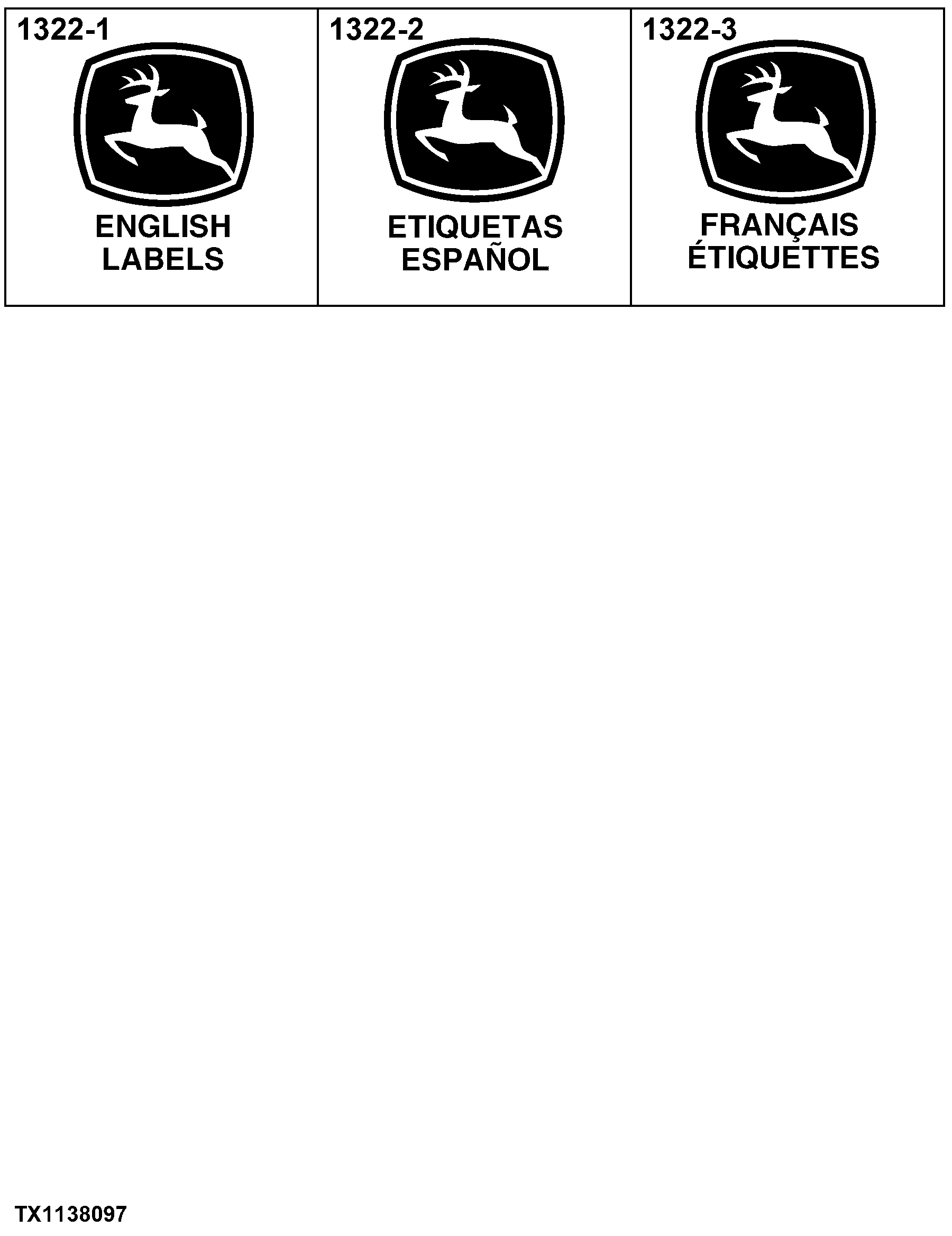 1322 Labels & Trademarks