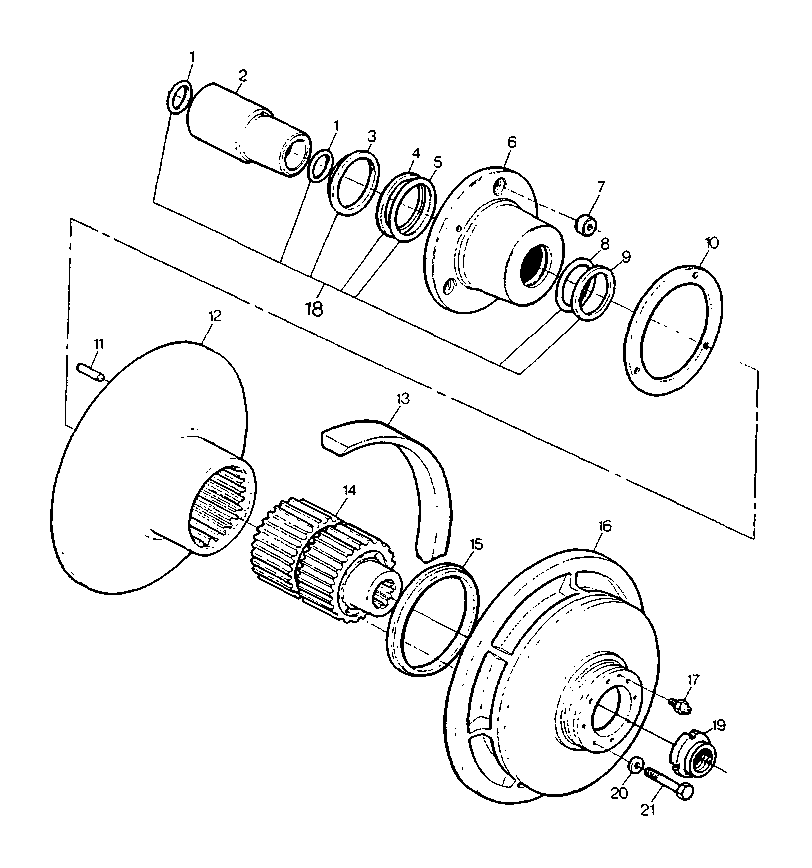 VARIABLE CYLINDER SHAVES WITH POSI-TORQ - CYLINDER PULLEY