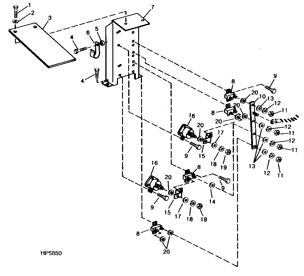 CIRCUIT BREAKERS - ENGINE COMPARTMENT (660401 - 8AUG97)