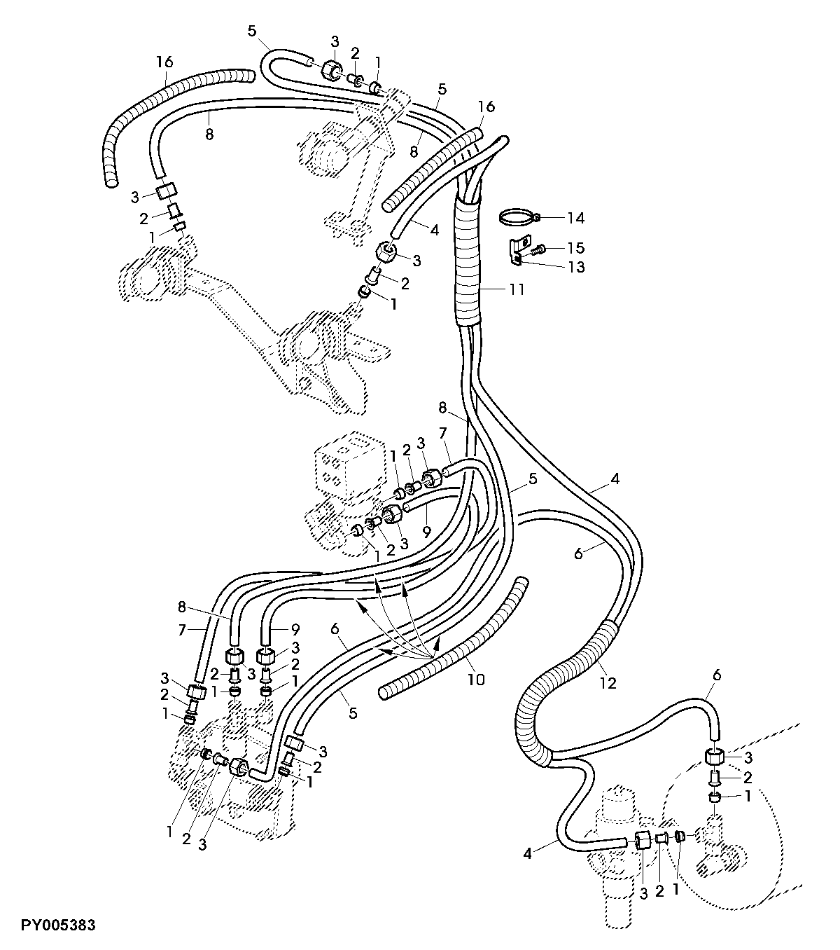 TRAILER AIR BRAKE LINES (2-LINE PLUS 1-LINE SYSTEM)