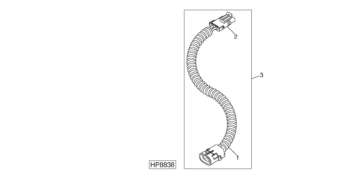 Ground Speed Wiring Harness Extension