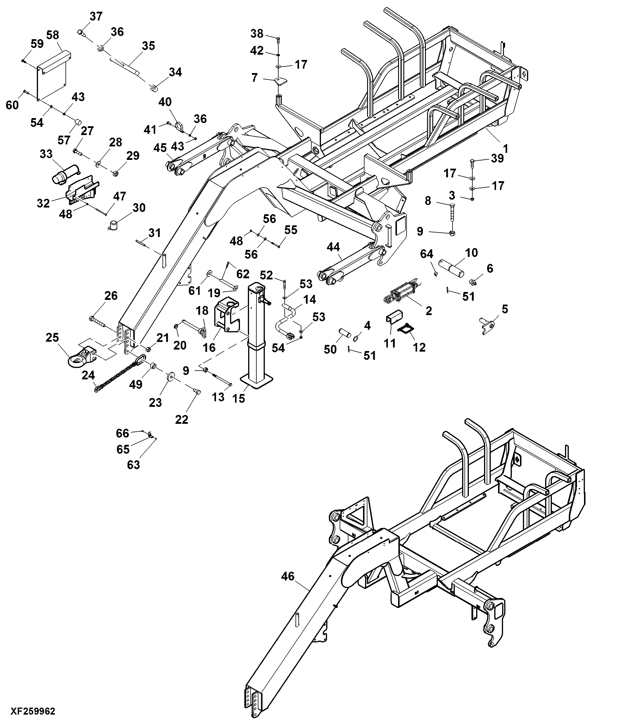 Cart, Vertical Fold, 1050 & 1350 & 1800 GAL ( - 189960)