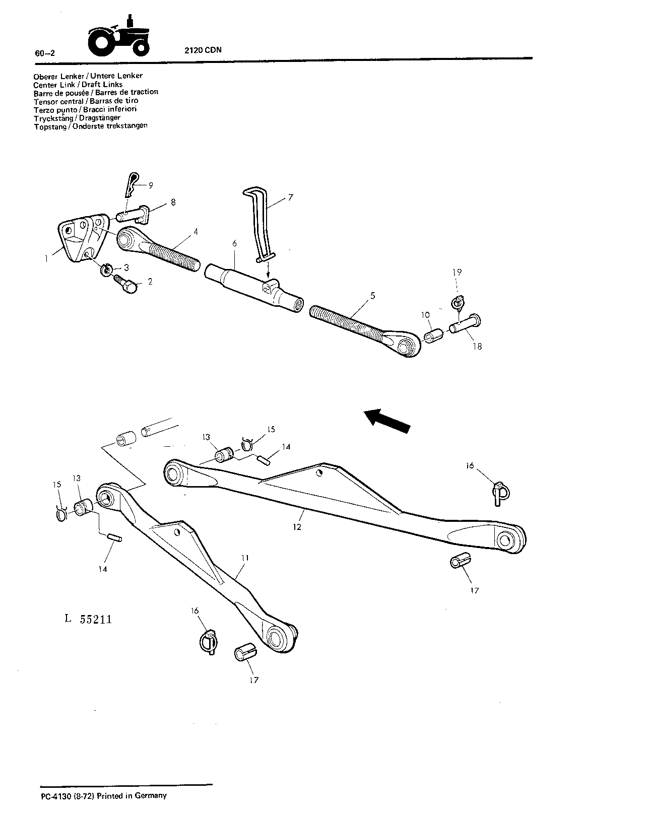 Center Link / Draft Link