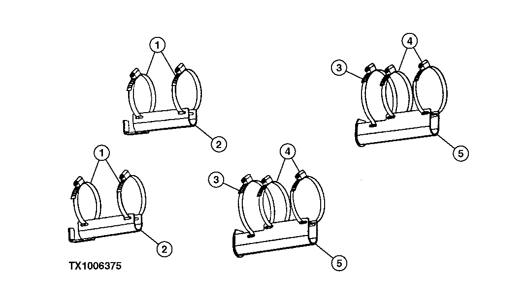 Boom and Bucket Cylinder Rock Guards (573848 - )