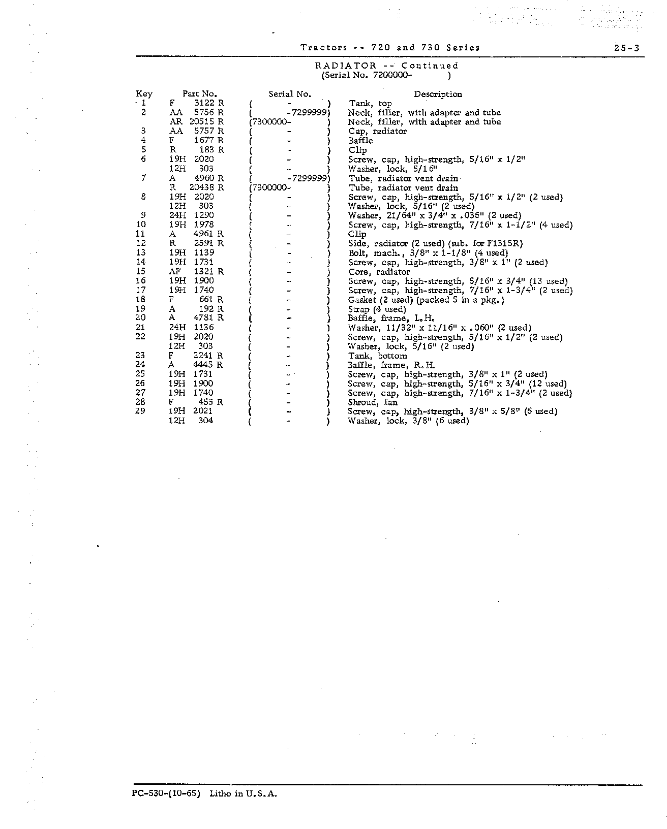 Cooling system (Continued)