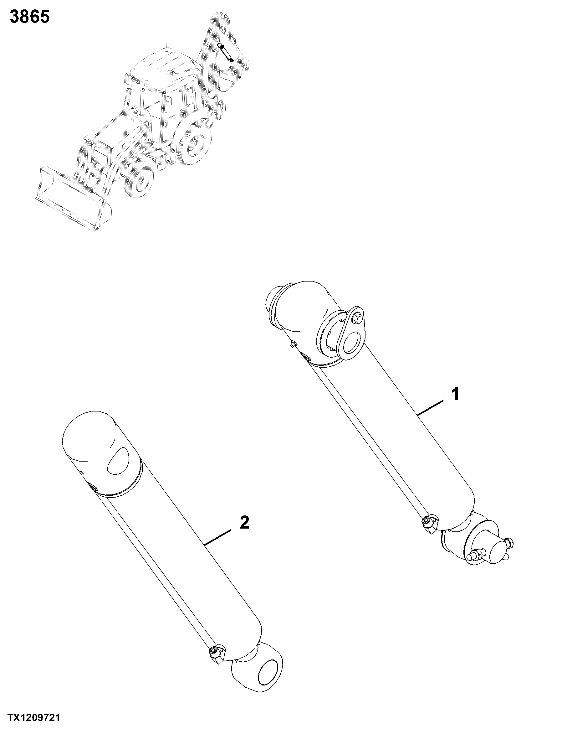 3865 Hydraulic Cylinder