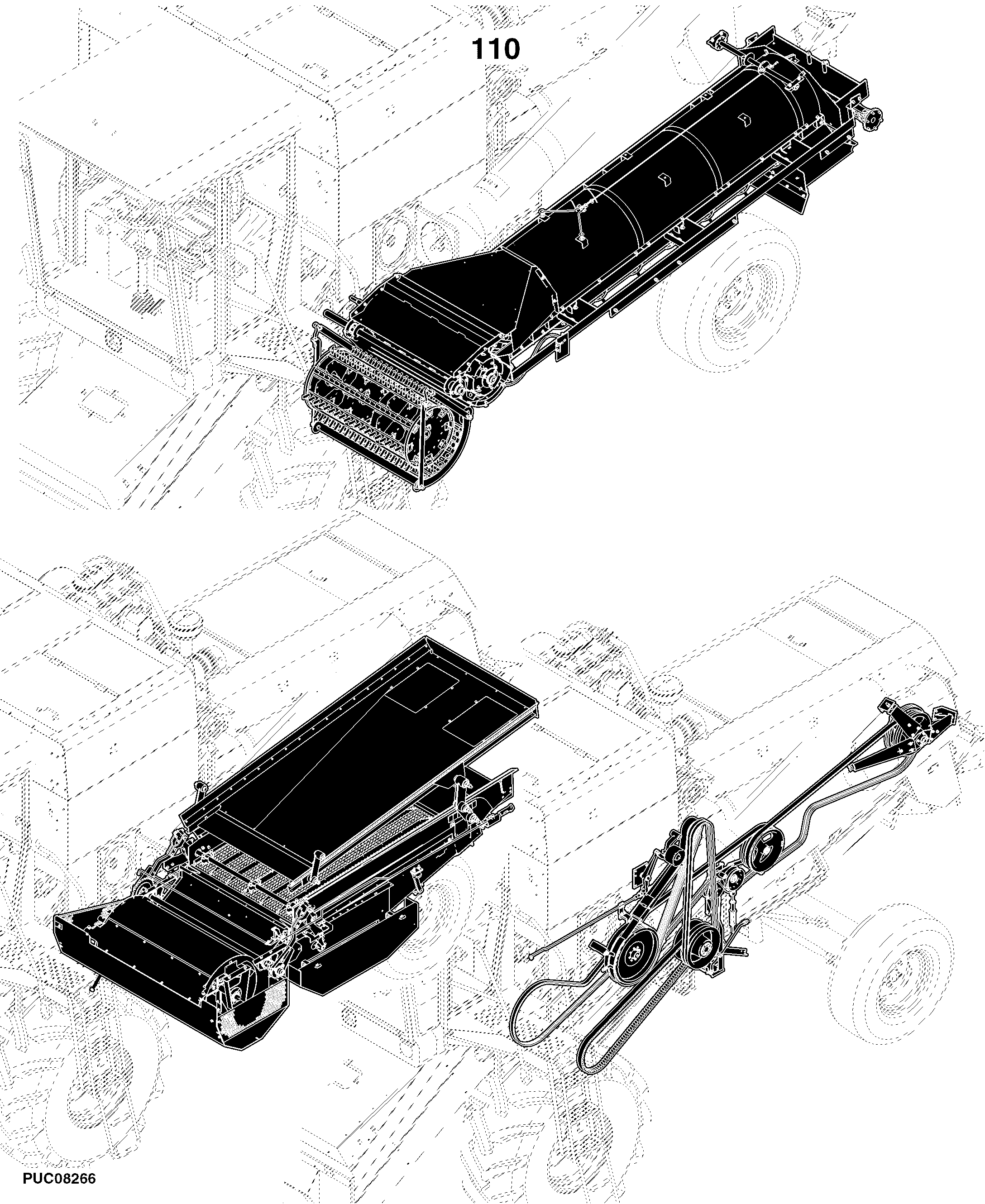 C100 Combine (S.N. 010000- )(China Edition, MY14)