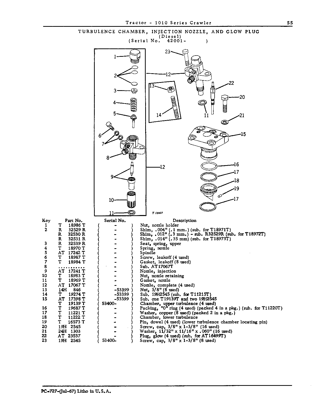 Glow plug (Continued)