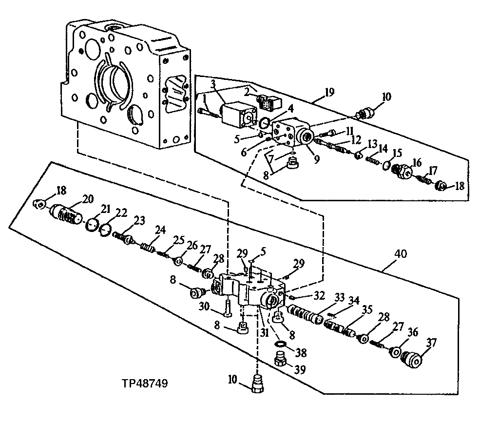HYDRAULIC PUMP PRESSURE REGULATOR ( - 541310)