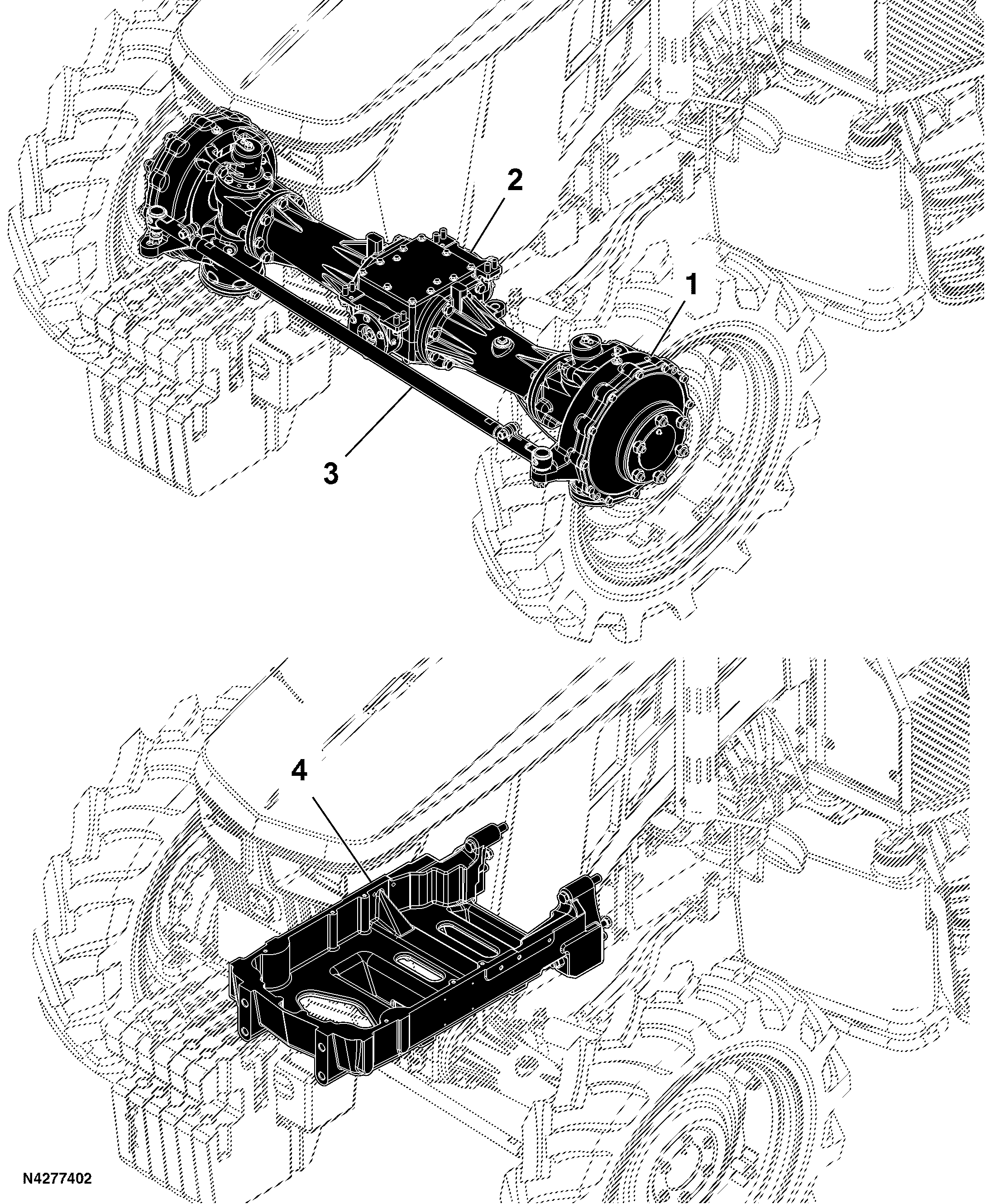 56 Front Axle