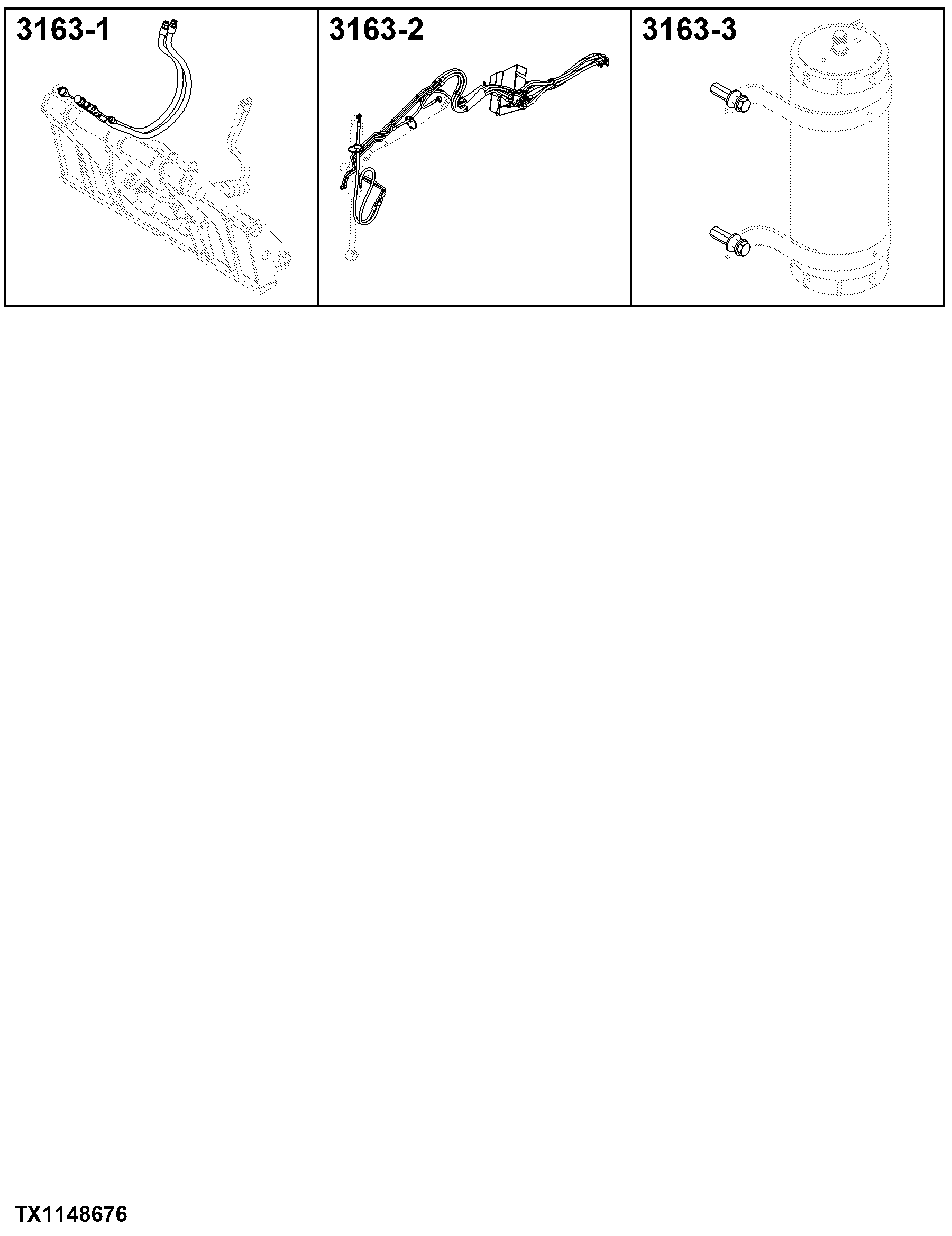 3163 Lines, Hoses & Fittings