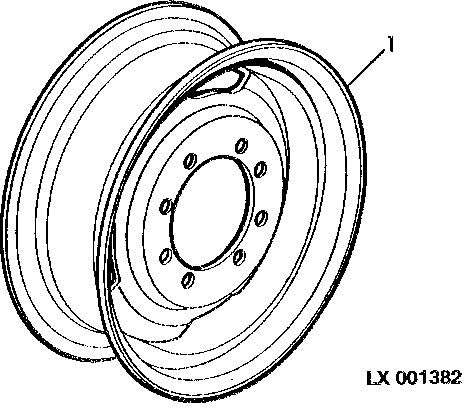 FRONT WHEELS (WITH 2WD)