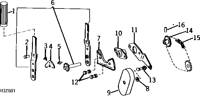 VARIABLE SPEED CYLINDER CONTROL ON OPERATOR'S PLATFORM