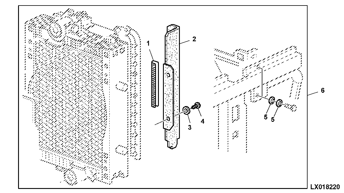SCREENS FOR RADIATOR (FIELD INSTALLATION KIT, CAB)