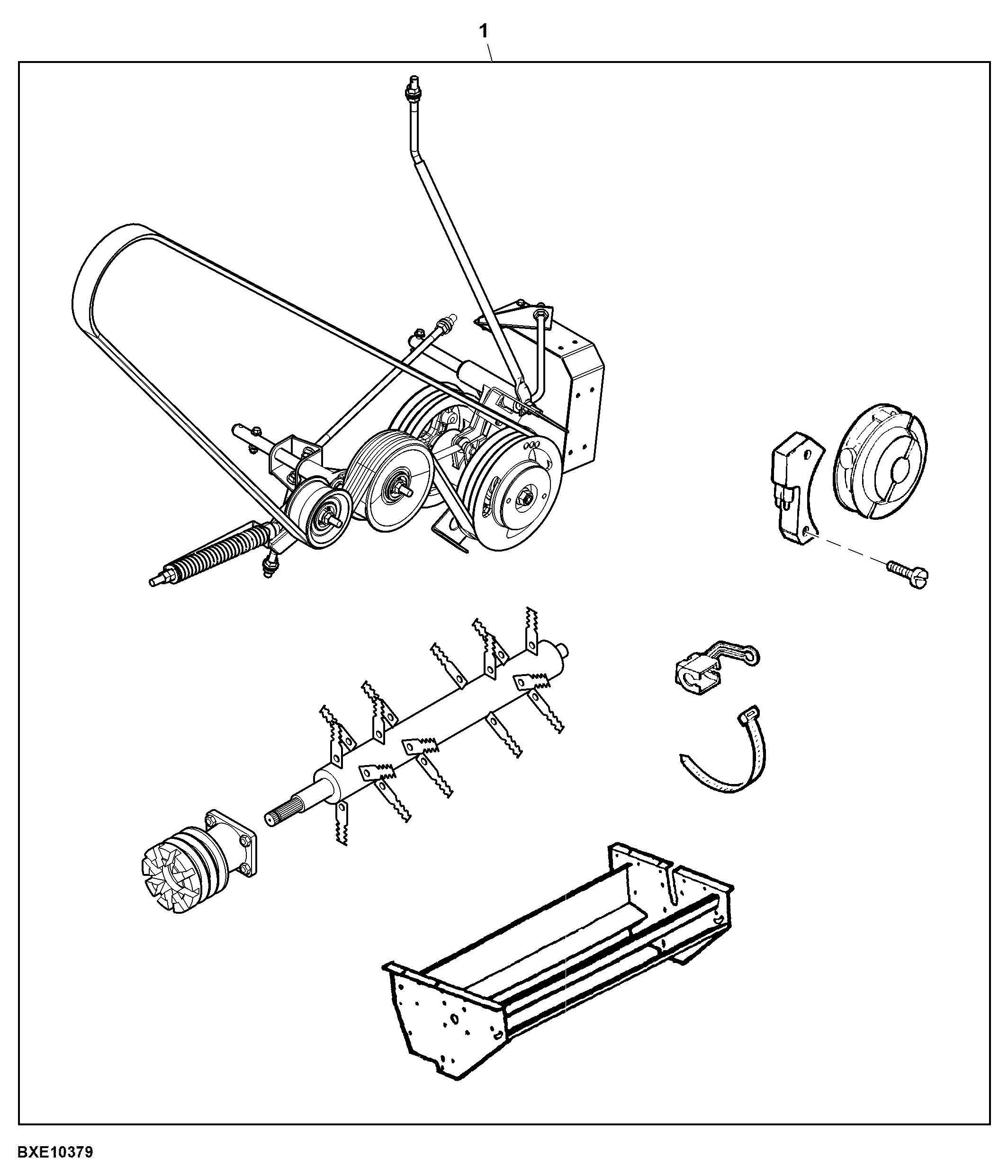 Attachment, Dual Speed Chopper Drive
