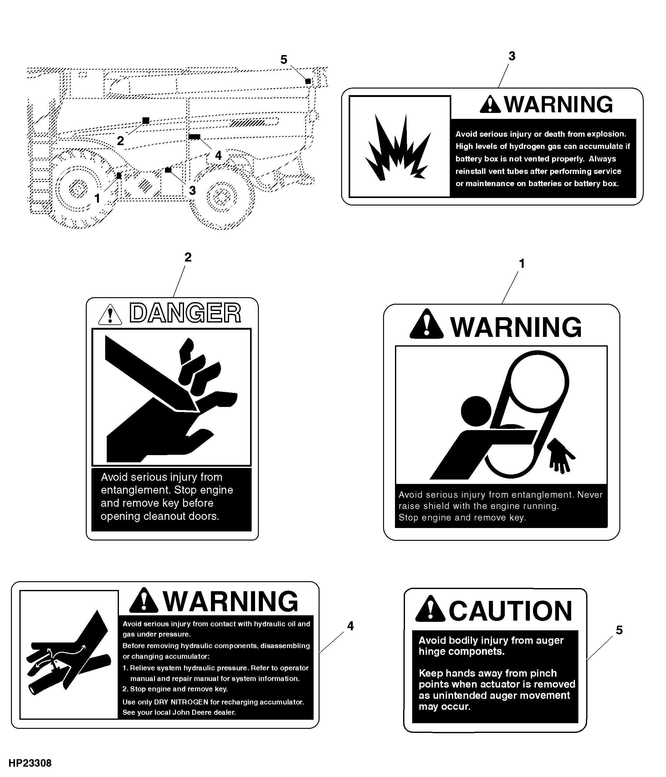 Decals, LH