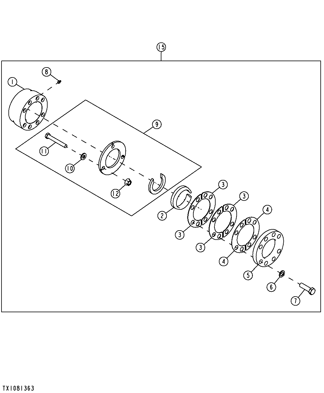8-Bolt Blade Retaining Ring Conversion Kit (903160 - )