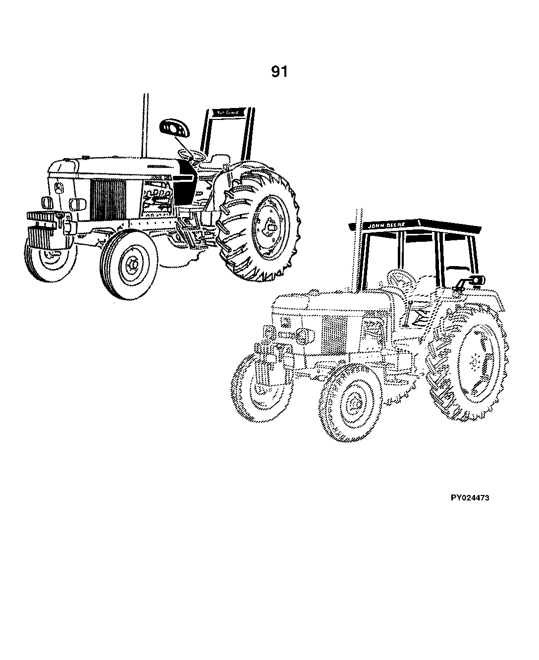 2650, 2650N, 2850 Tractors (Synchro-Transmission)(Europe Edition)