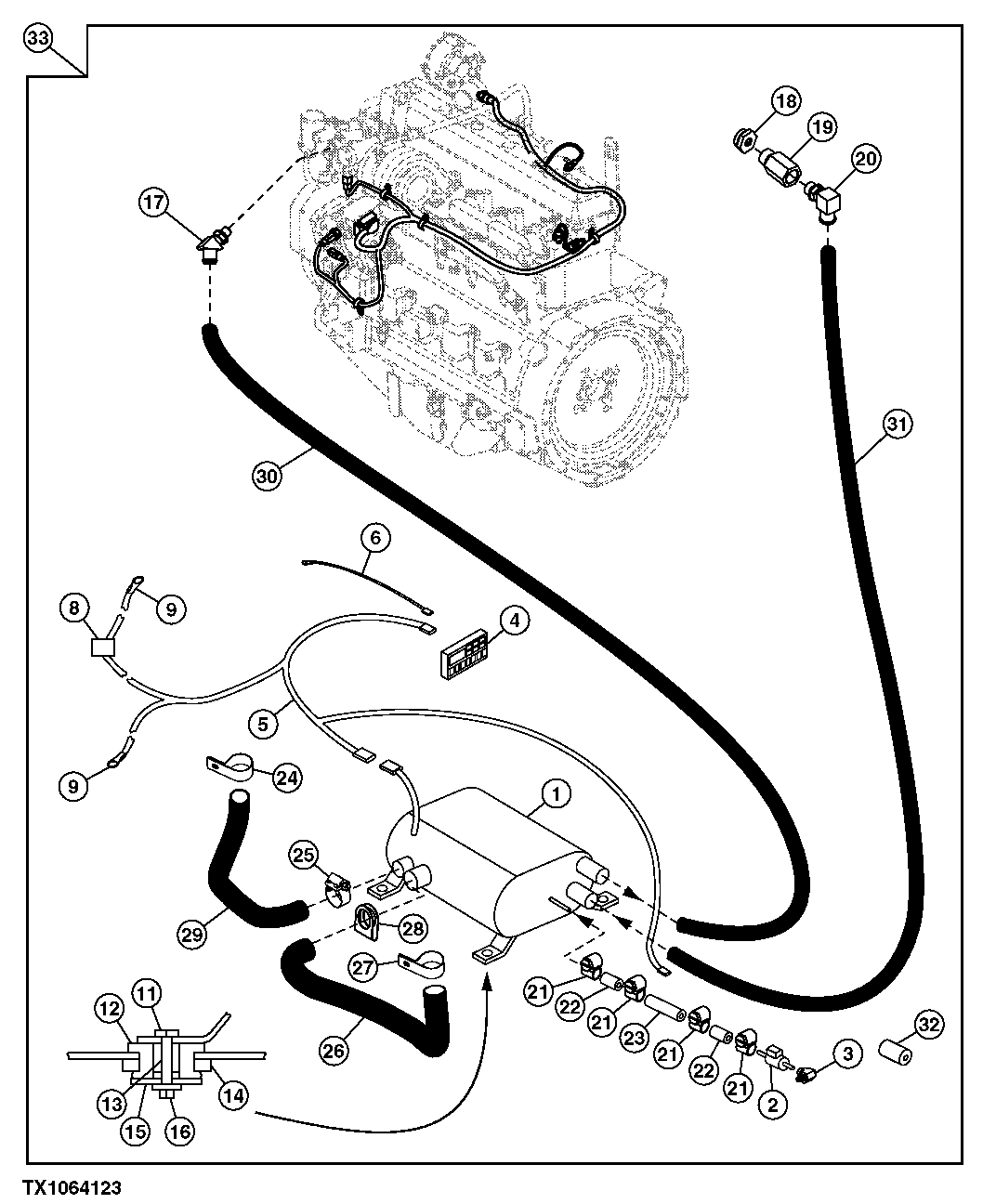 FUEL FIRED COOLANT HEATER KIT (KITS BUILT PRIOR TO MARCH 2009)