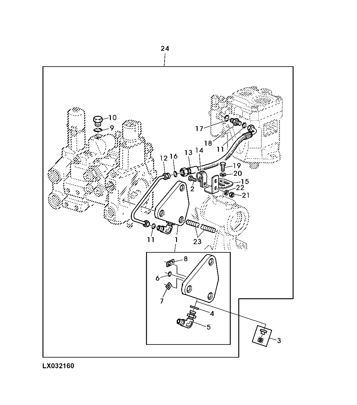 End Cover, RH Side, Selective Control Valves (300 Series)