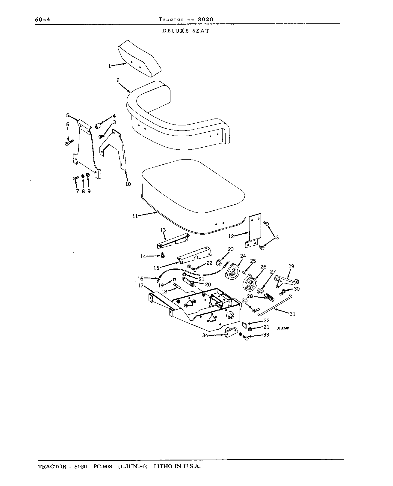Section 60-Drawbar, Step, Seat, and Hitch (Continued)