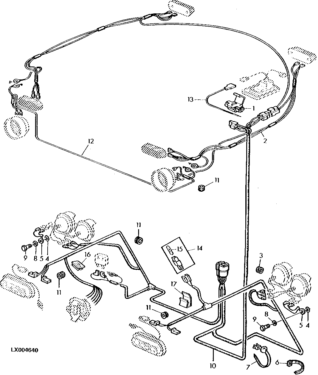 Wiring Harness Four-Post Roll-Gard™ (663474 - )