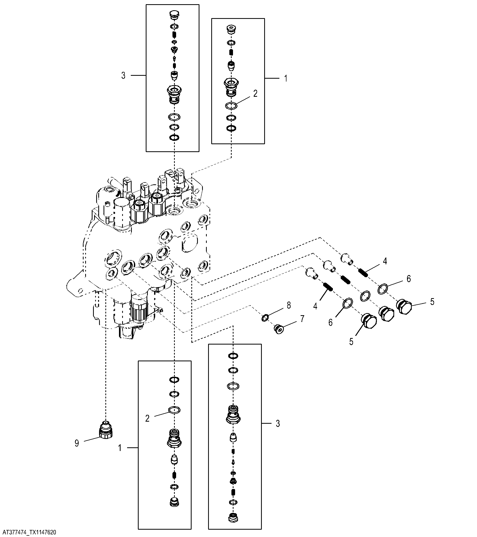 Relief Valve with Electro Hydraulic Auxiliary