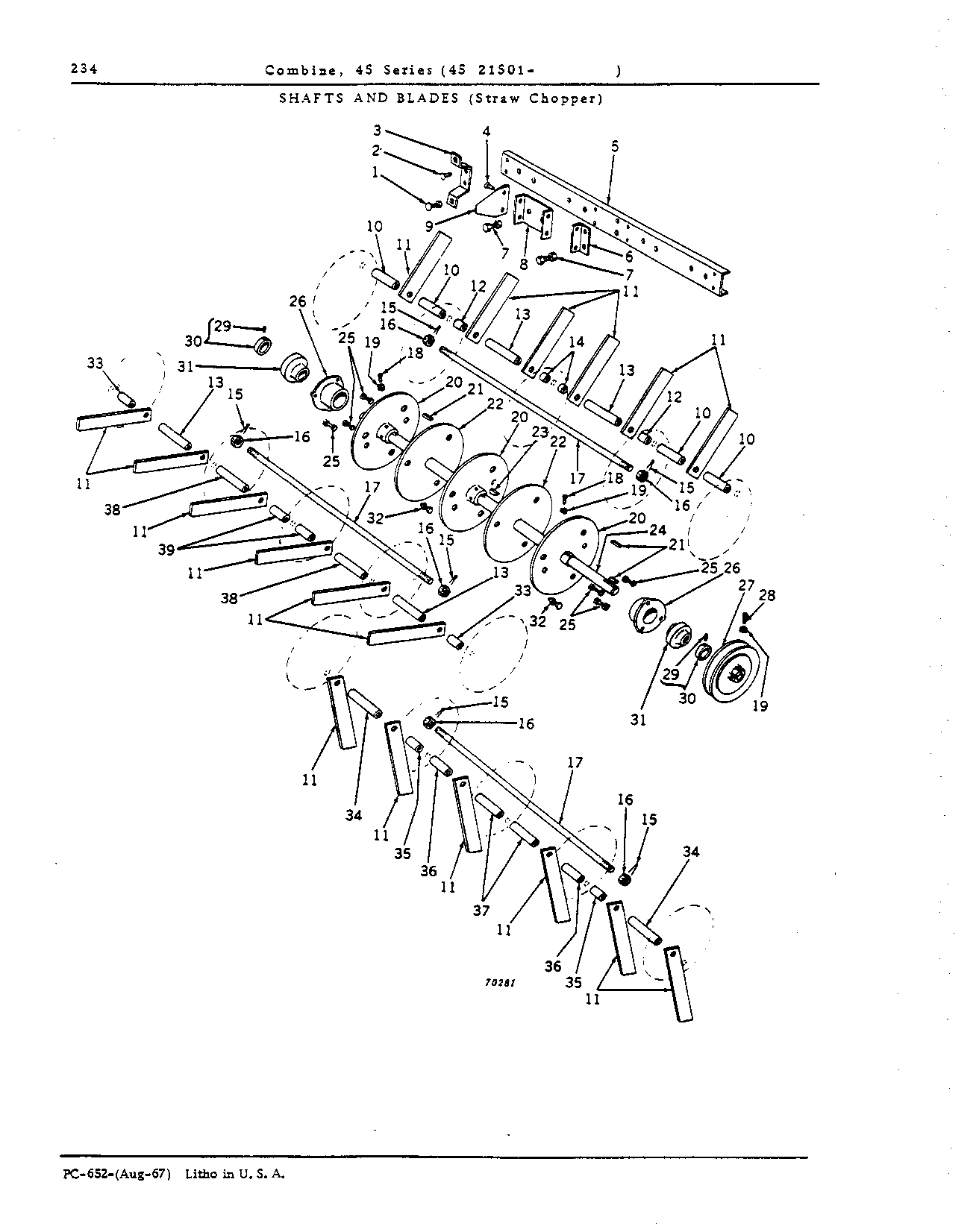 Straw Spreader and Chopper (Continued)