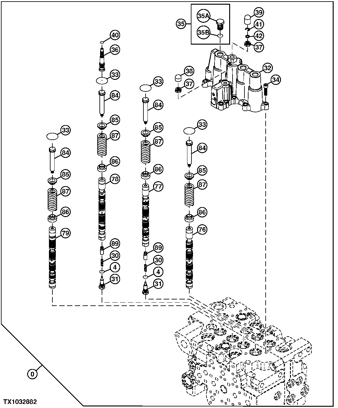 Control Valve Additional Valves and Spools (4 Spool)