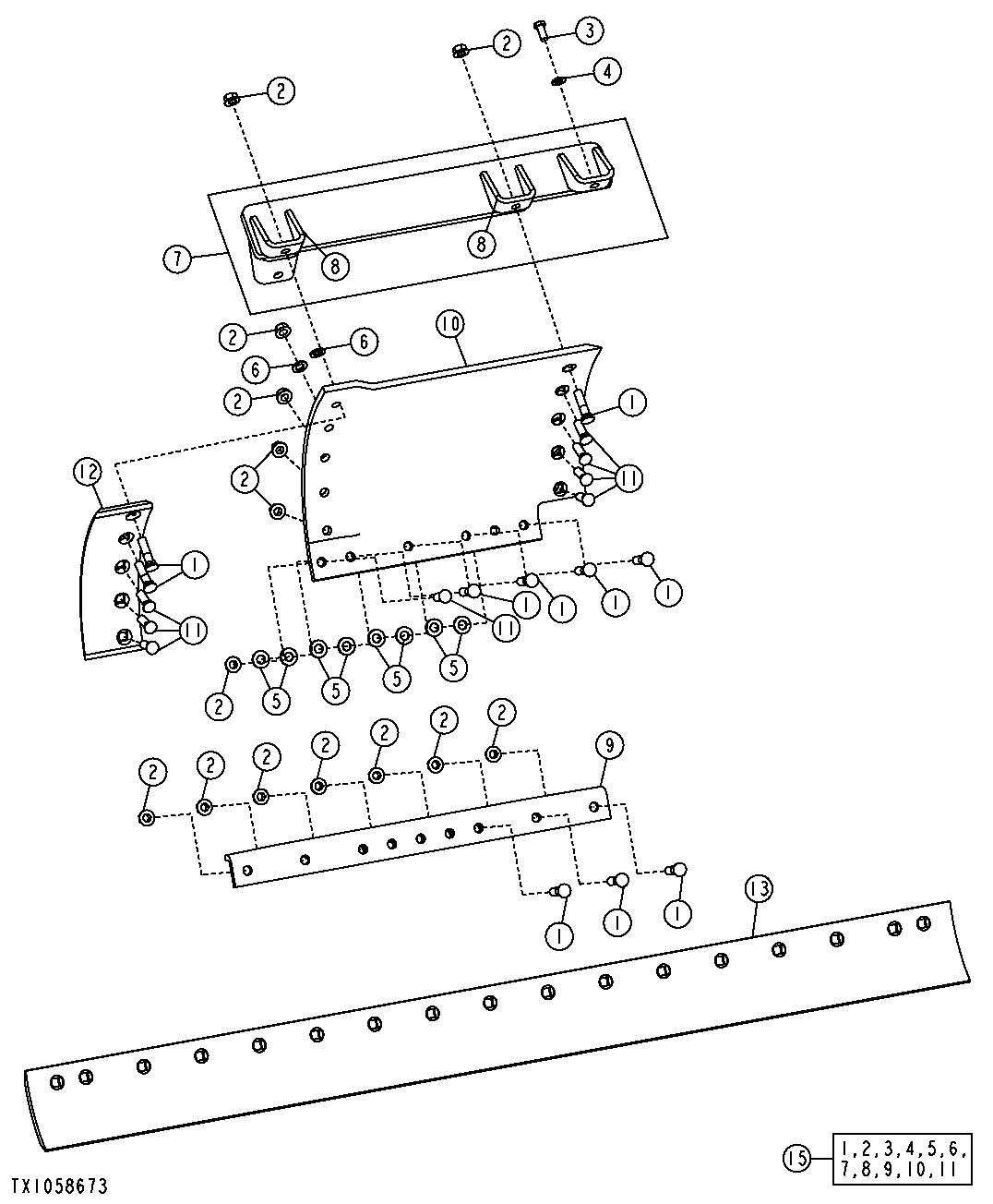 Right Moldboard Extension (27 in. With 3/4 in. Hardware)