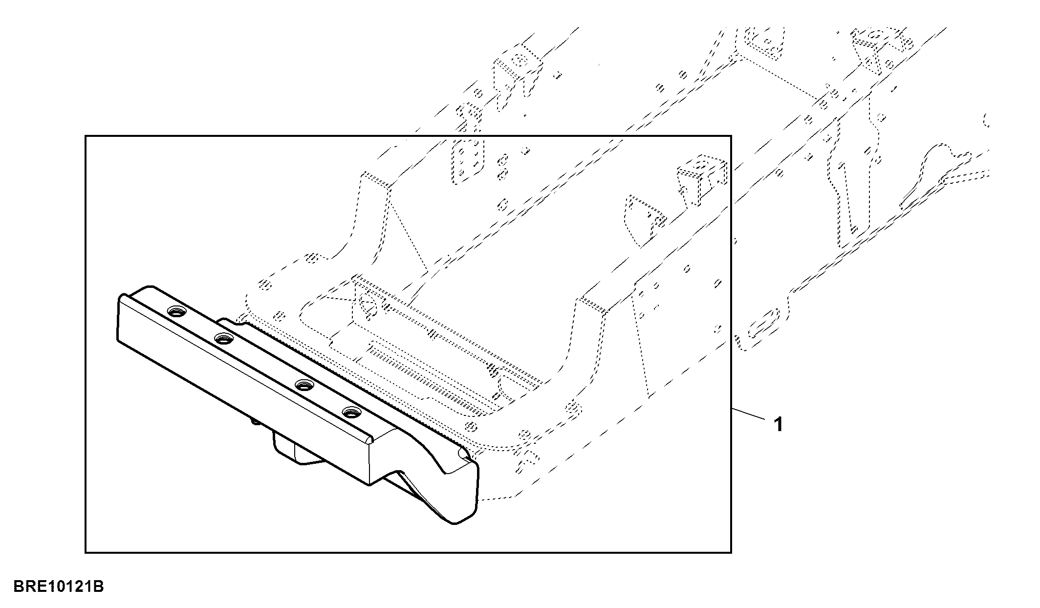 Front Weight Bracket, Attachment