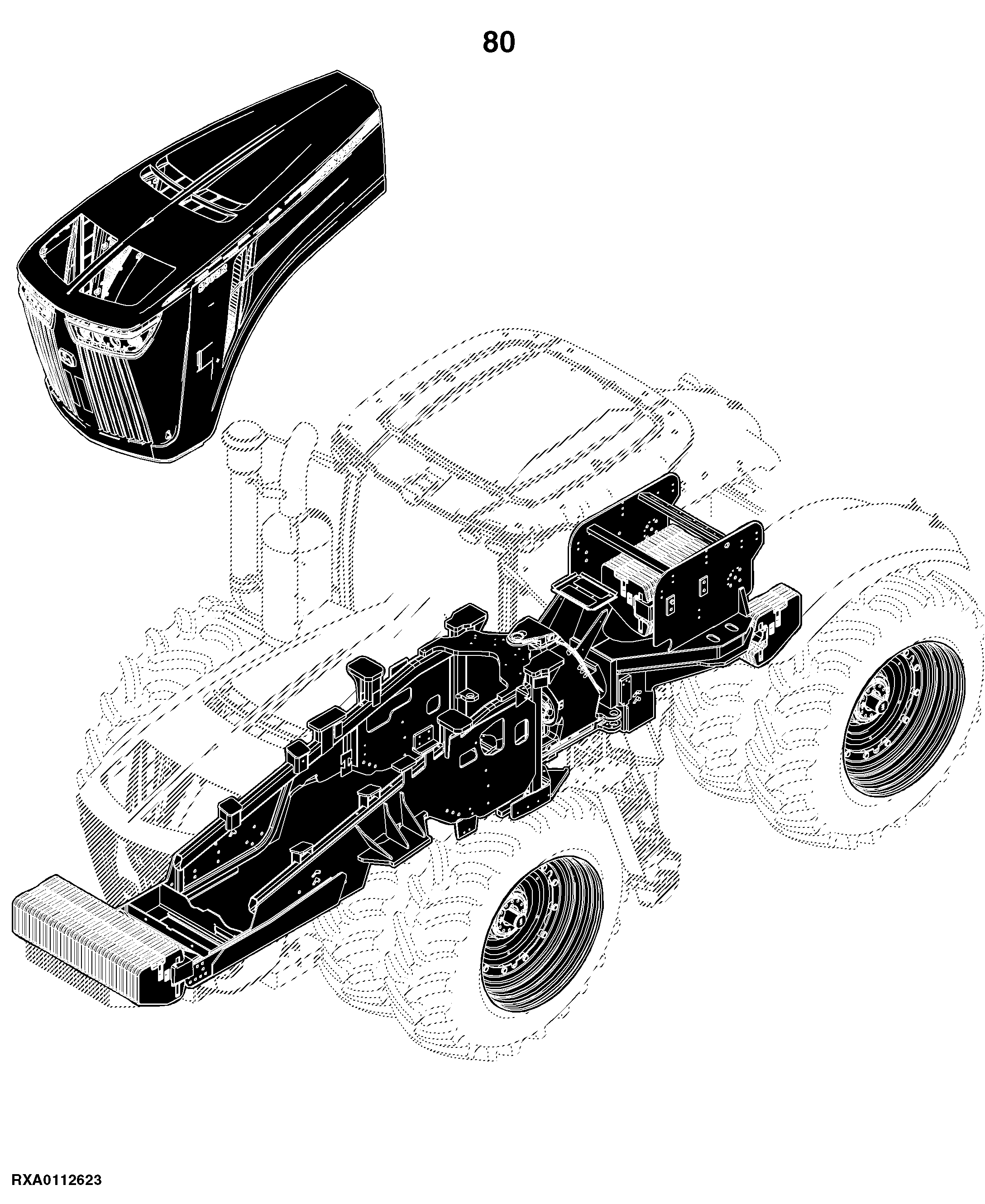 9360R Tractor (S.N. 000101 - 014999)(Worldwide Edition)