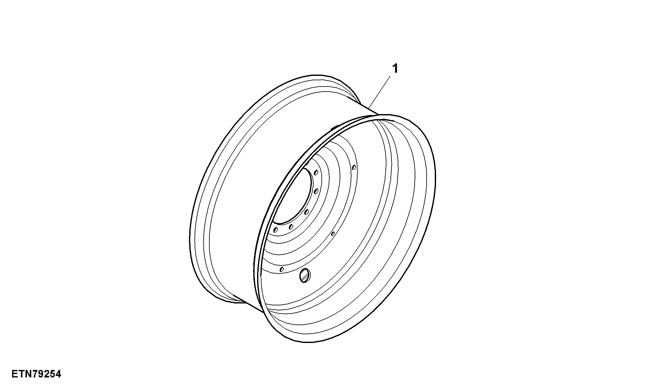 Rear Wheels, 2 Position, W18 X R38