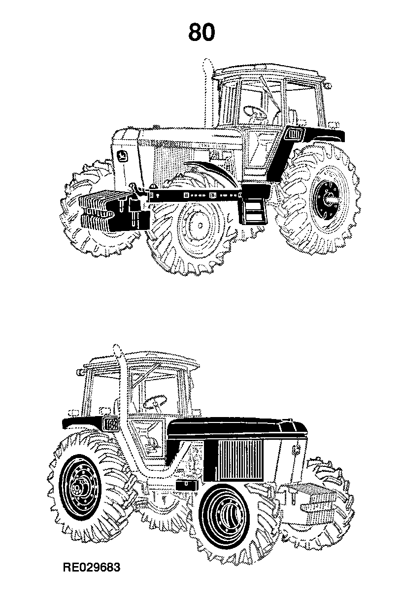 4555, 4755, 4955 Tractors (North American Edition)