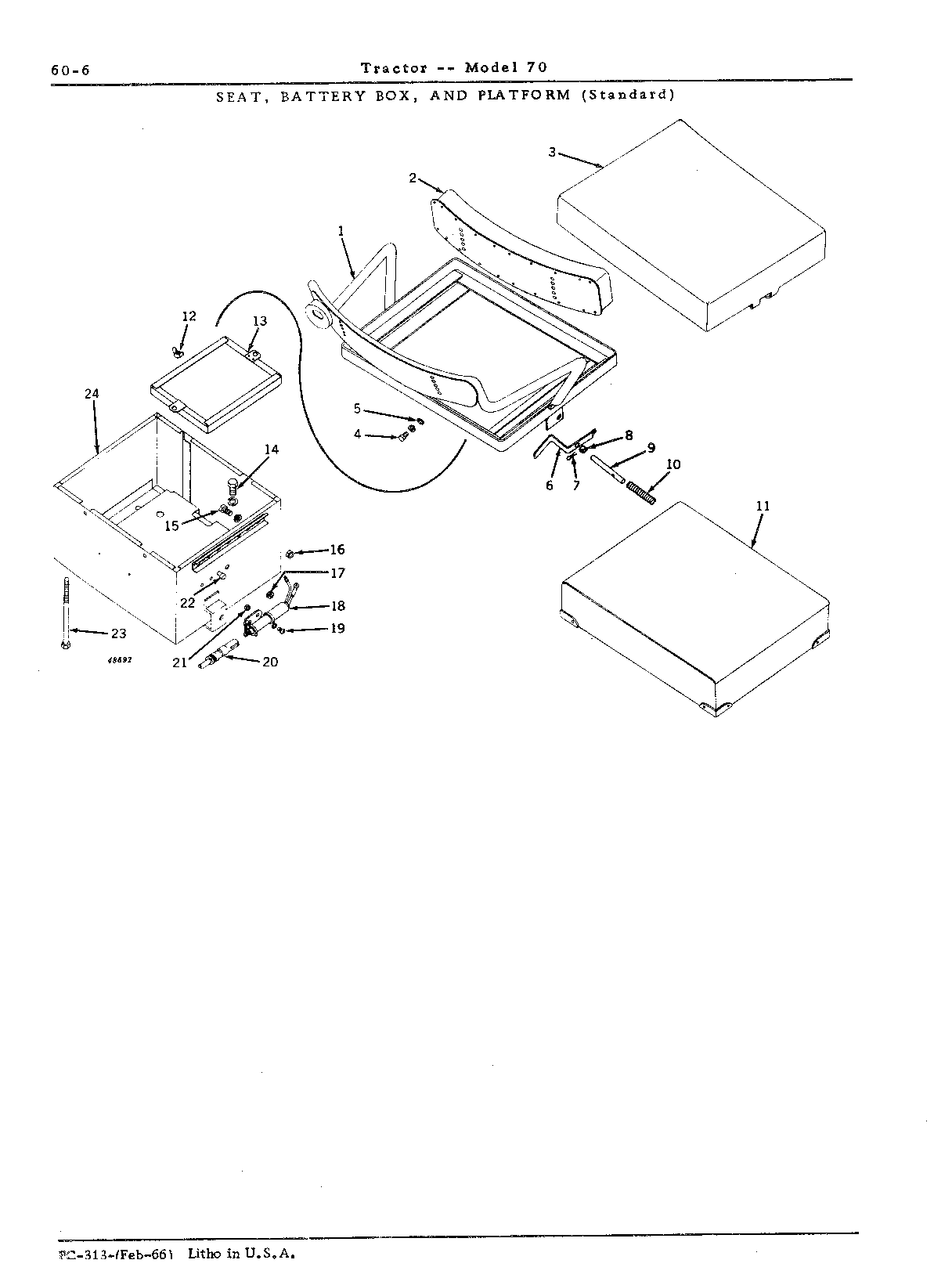 Section 60-Drawbar and Seat (Continued)