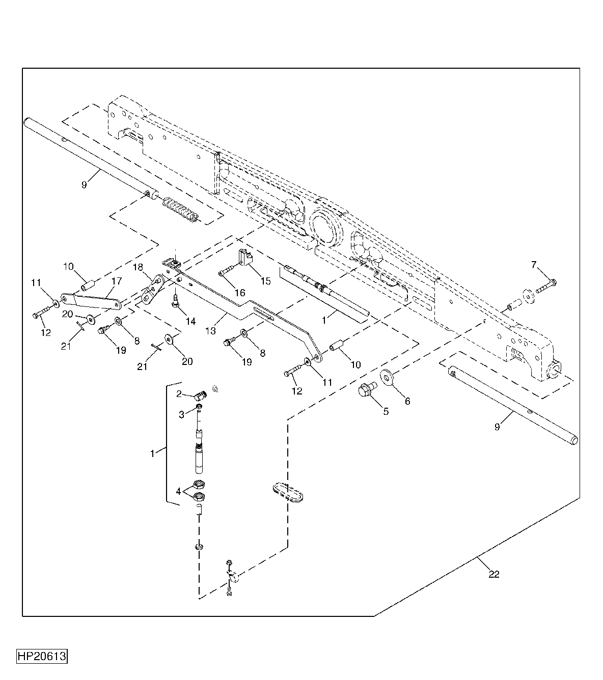 HEADER LATCHING MECHANISM (CONTOUR MASTER) RETROFIT KIT