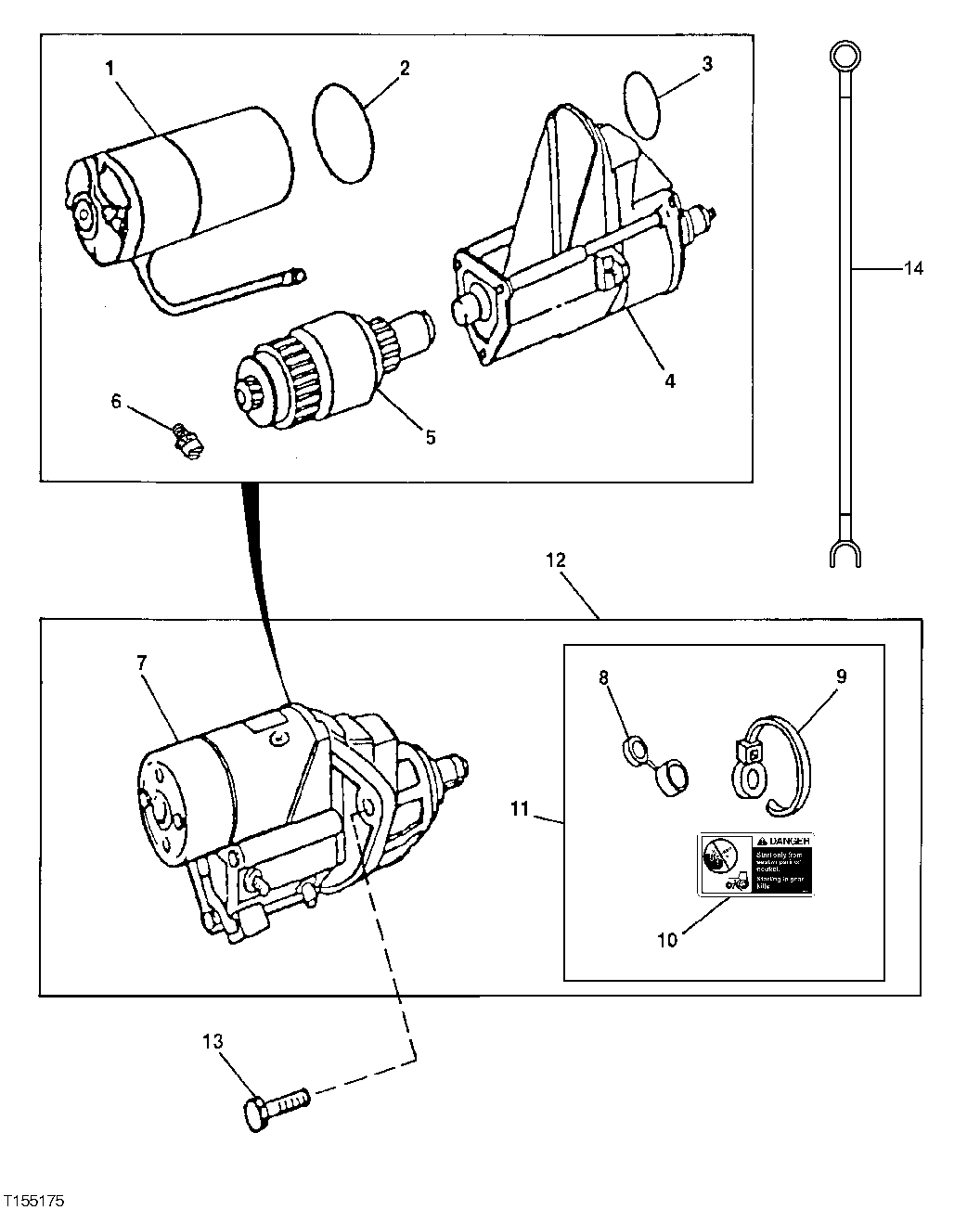 Starting Motor (12-Volt) (6068) (215285 - )