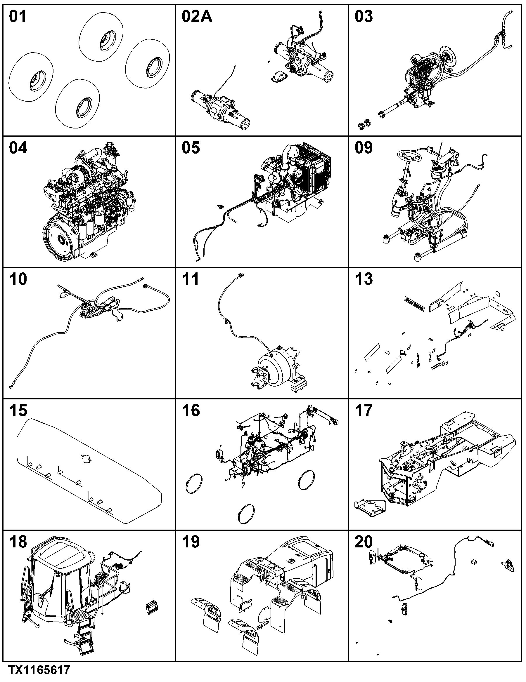744K Loader (PIN: 1DW744K_ _ _E630720 - 664577)(Engine 6090HDW12)