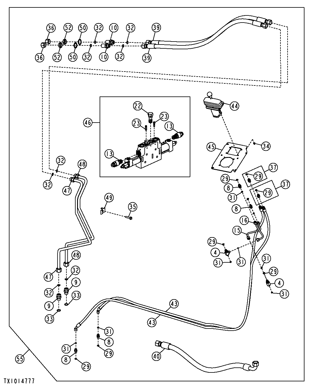 Joystick To Joystick with Auxiliary Lever Conversion Kit (Z-Bar)