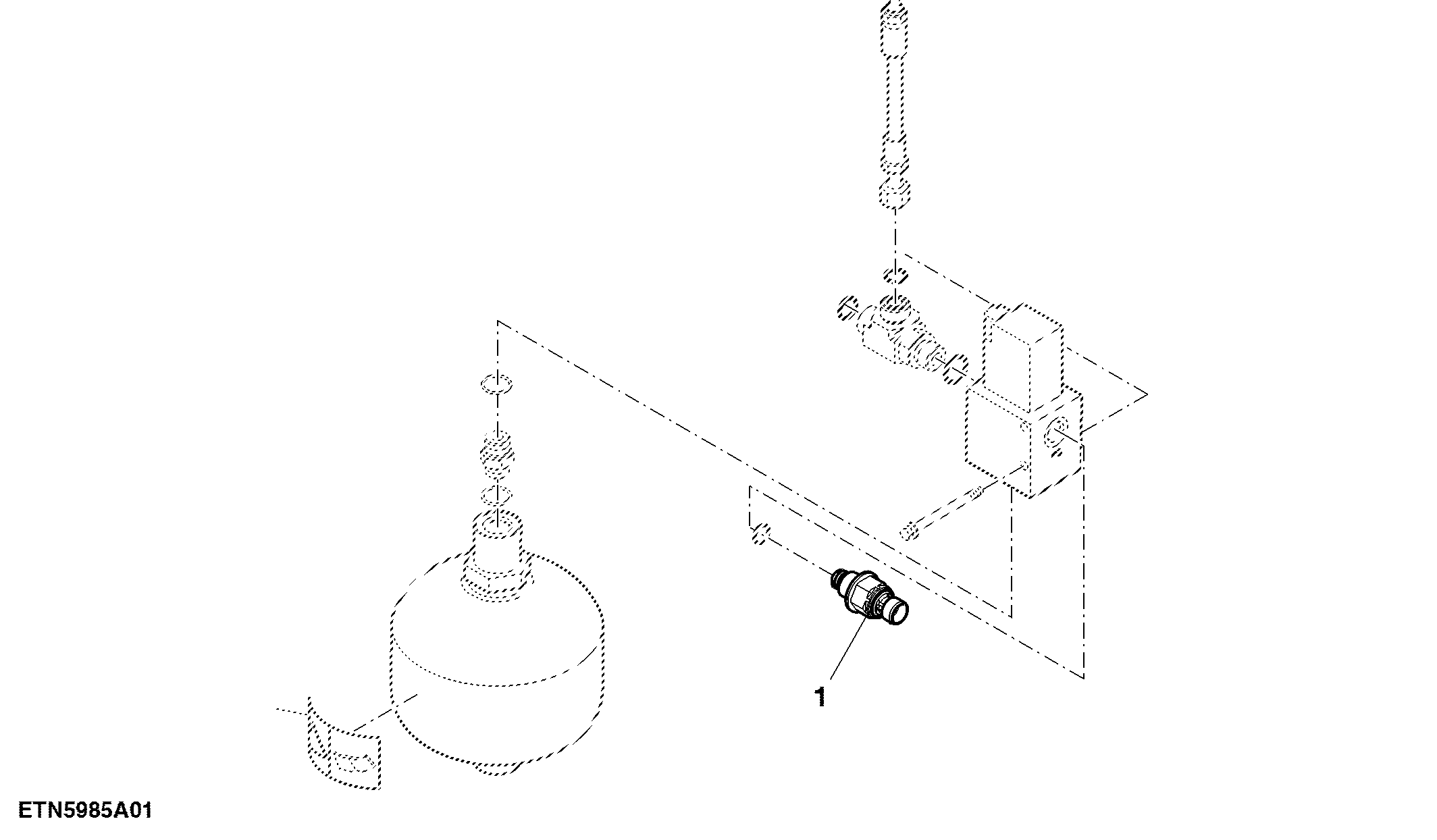 Pressure Sensor-Brake Accumulator Pressure W/ ProDrive™