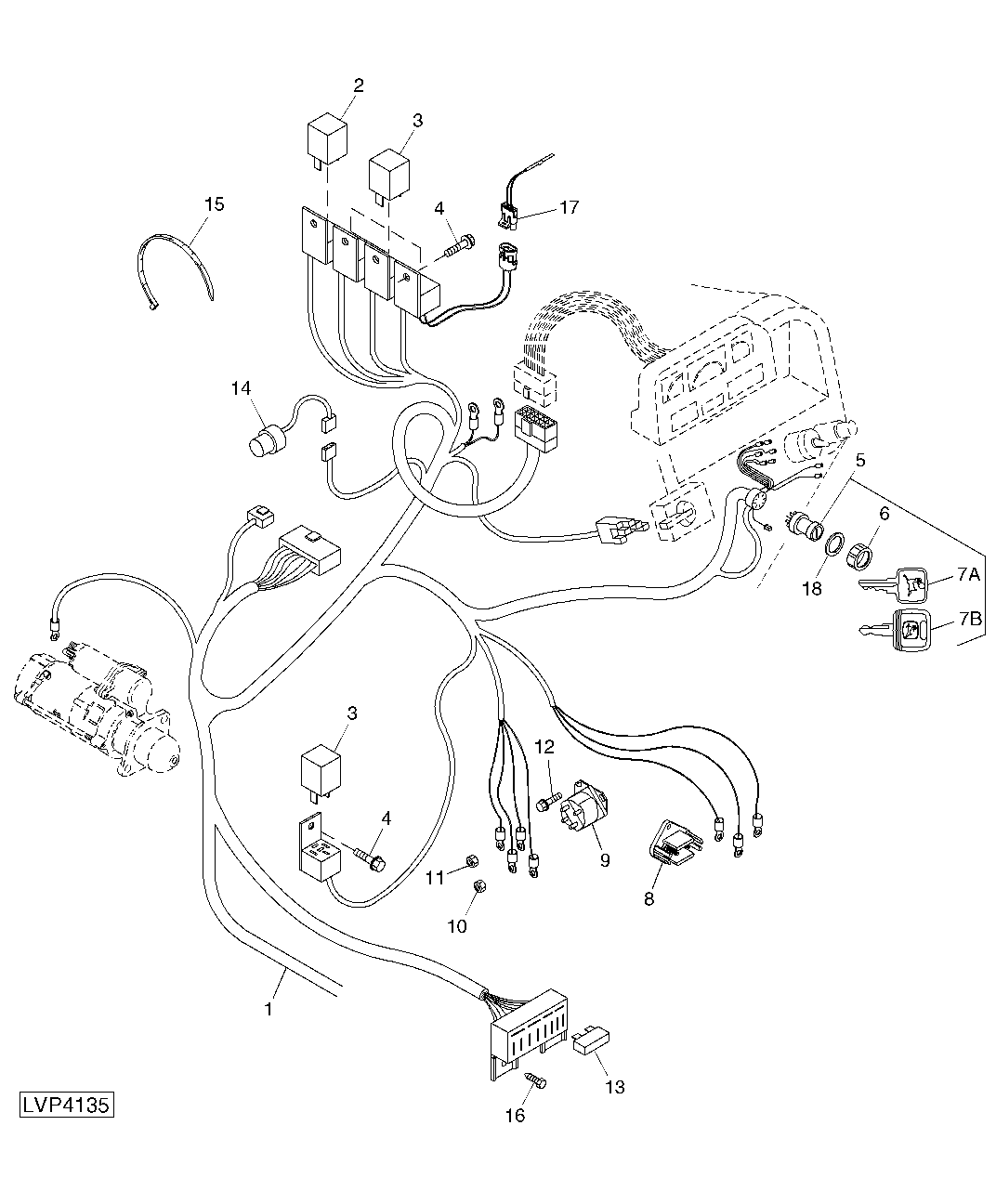 Control Support Wiring (Without CAB) ( - 438000)