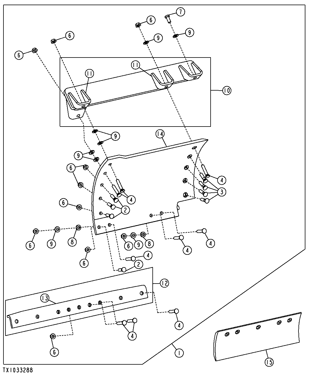 MOLDBOARD EXTENSION (27" MOLDBOARD) WITH 5/8 IN. HARDWARE