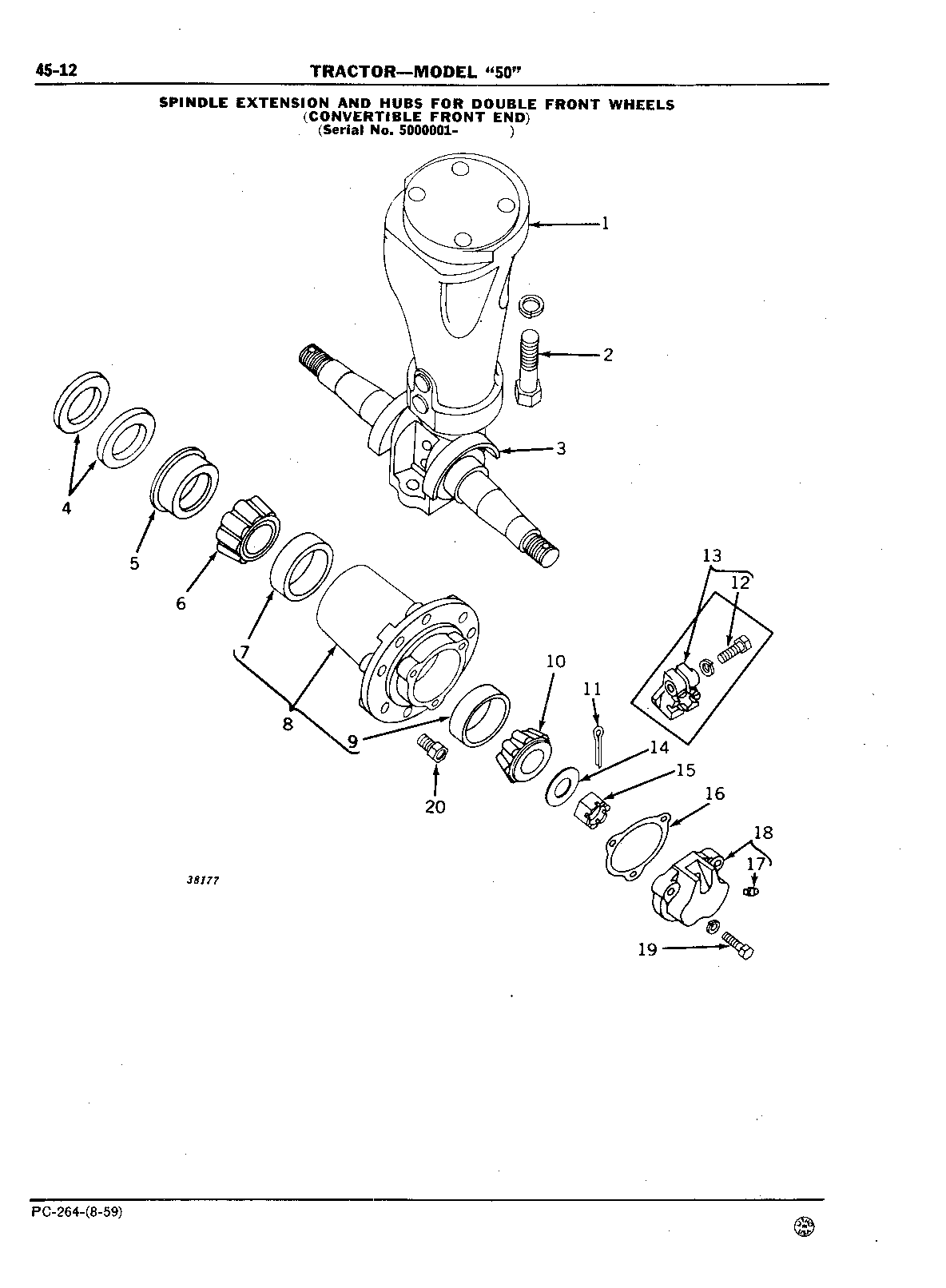 Section 45 - Steering Mechanism, Front End Equipment, and Rear Wheels (Continued)