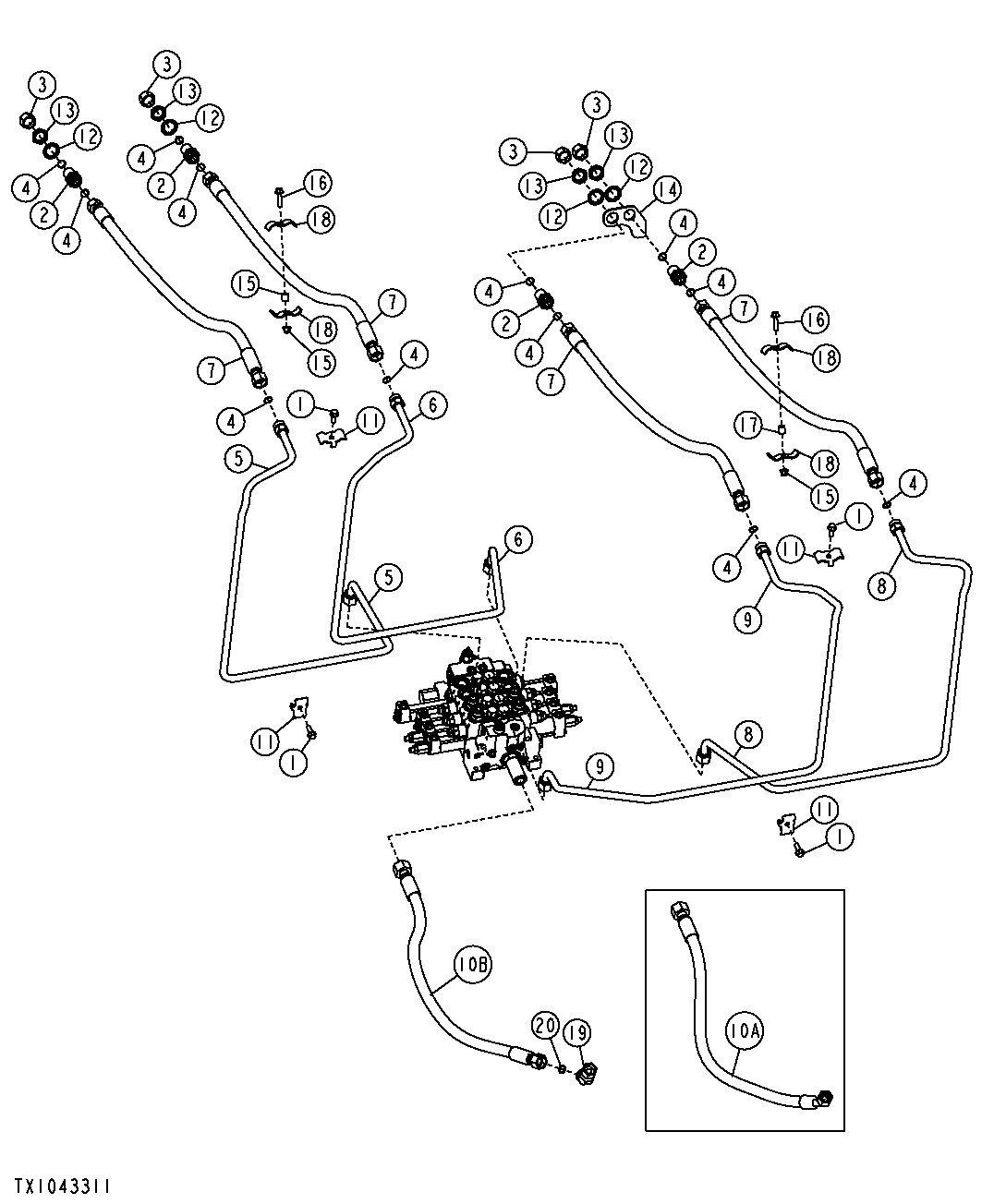 Third and Fourth Function Auxiliary Hydraulic Lines (Powerllel™)