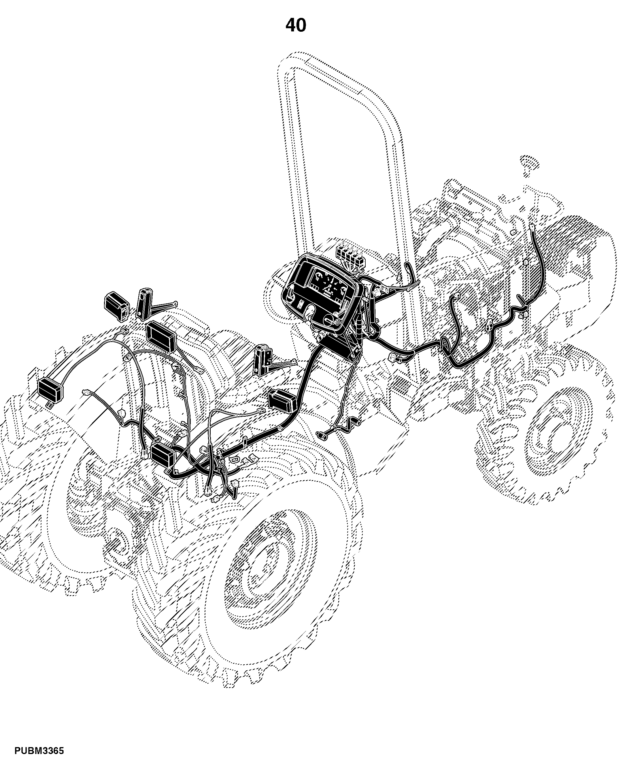 5075EF Tractor (Engine: 3029TPY60)(South American Edition)