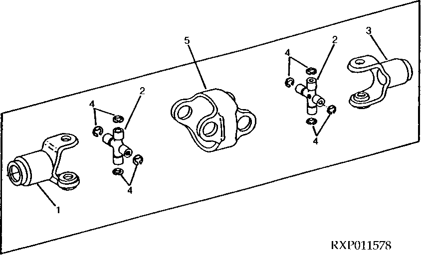UNIVERSAL JOINT (MECHANICAL FRONT WHEEL DRIVE)